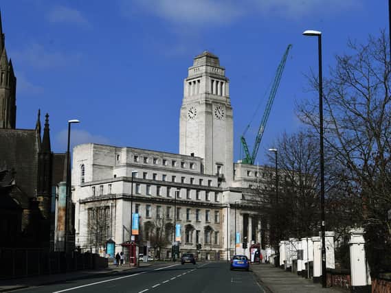 The Parkinson building at the University of Leeds.