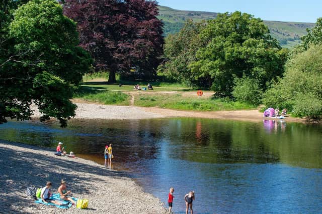 If successful, this section of the River Wharfe would become the first river to be designated as a bathing water