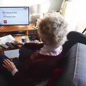 Tens of thousands of pensioner households in Leeds will soon be receiving a letter that ends their automatic right to a free TV licence. PA.