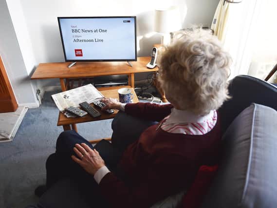 Tens of thousands of pensioner households in Leeds will soon be receiving a letter that ends their automatic right to a free TV licence. PA.