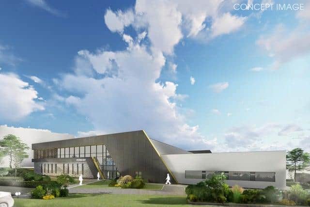 An artist's impression of the new lab.