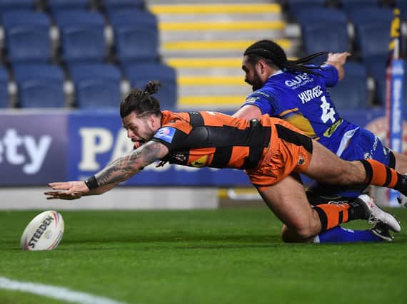 Alex Foster is available for Tigers after more than a year out with a knee injury. Picture by Jonathan Gawthorpe.
