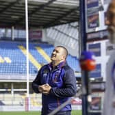 Wakefield coach Chris Chester sees his side's fightback against Wigan fall agonisingly short. Picture: Allan McKenzie/SWpix.com.