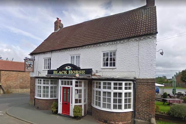 The Black Horse pub has been forced to close