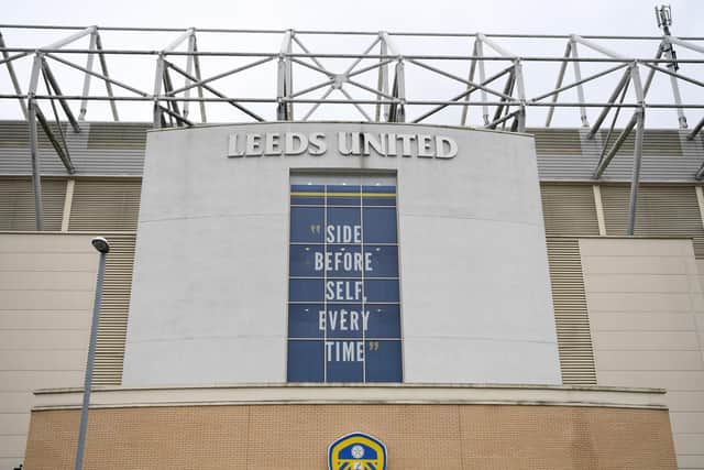 NEW SPONSOR: For Leeds United from the start of the new season. Photo by Gareth Copley/Getty Images.