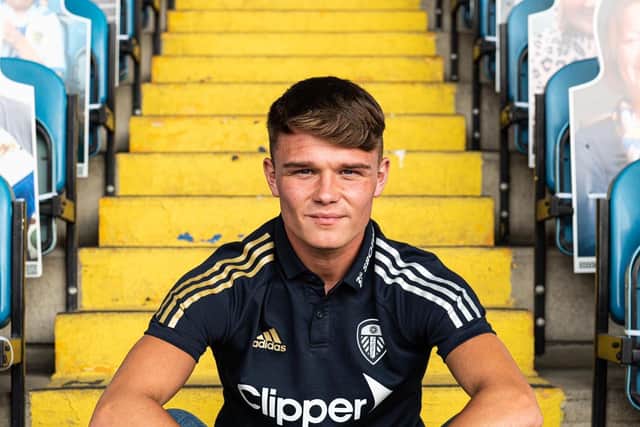 NEW DEAL: For homegrown Leeds United midfielder Jamie Shackleton. Picture by Leeds United.