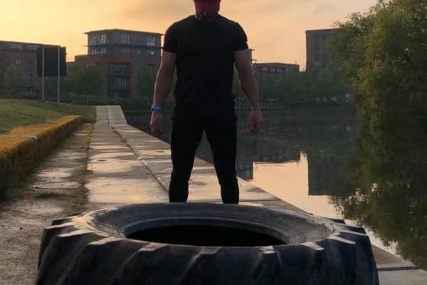 Greg Saunders, 33, will flip tyres for 24 hours straight to raise money for mental health charity Mind.