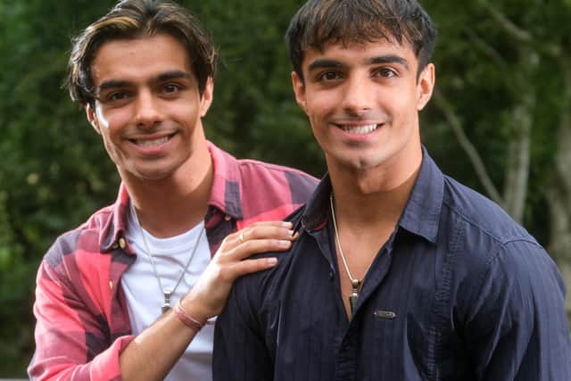 Identical twins Arnav and Aryan Kotwal, from Scarcroft, received identical A* A-Level results.