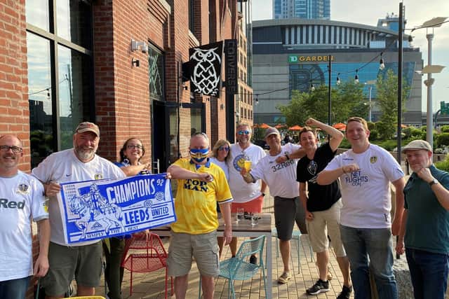 Leeds United Americas Boston supporters group.