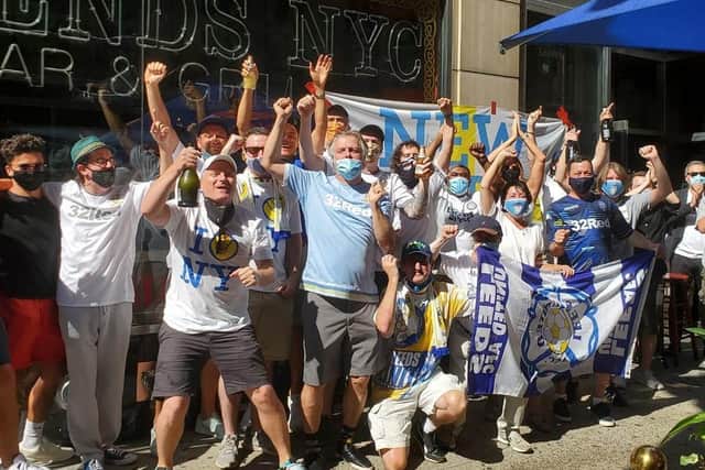 Leeds United Americas New York supporters group.
