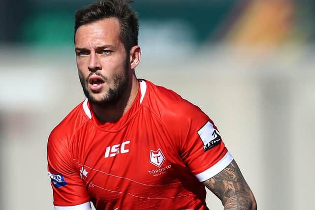 Gareth O'Brien of the Toronto Wolfpack has joined Castleford on loan (Picture: Vaughan Ridley/SWPix.com)