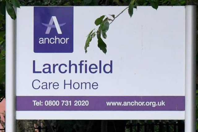 Five staff members were sacked after whistle-blower reported 'systematic stealing' from residents at Larchfield care home.