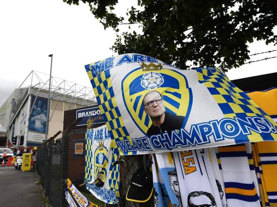 PROMOTED IN STYLE: Leeds United FC. Photo by George Wood/Getty Images.