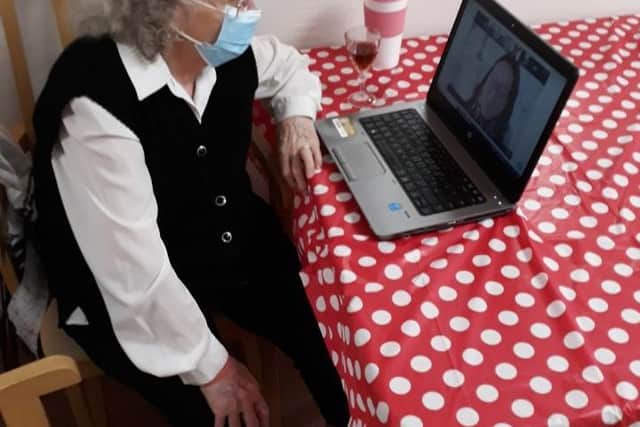 Technology helped people in care homes stay in touch with relatives during the pandemic.