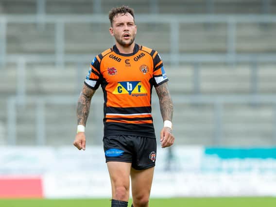 Gareth O'Brien on his Tigers debut. Picture by Bruce Rollinson.