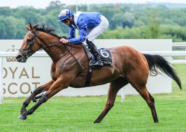 Lord North and James Doyle winning the Prince Of Wales's Stakes at this year's Royal Ascot meeting. Picture: Megan Ridgwell/PA Wire.