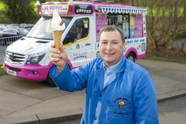 Ian has worked on ice cream vans in the city since he was eight.