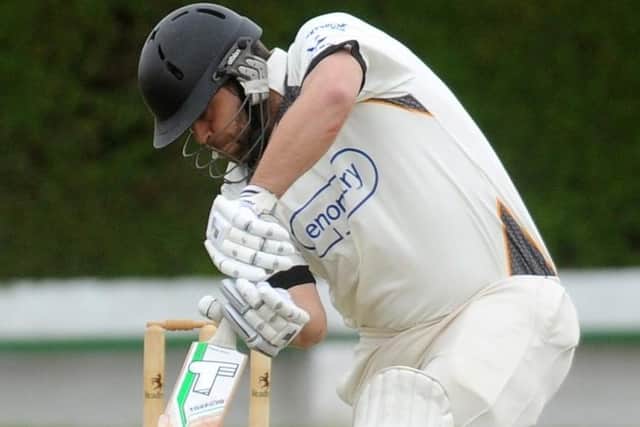 Pudsey St Lawrence batsman James Smith. Picture: Steve Riding.