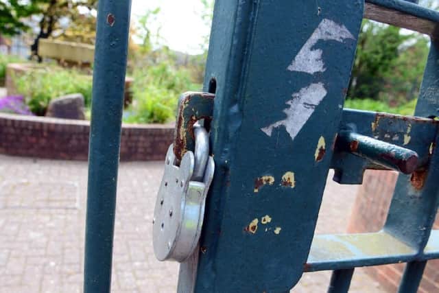 Most playgrounds have remained closed in Leeds