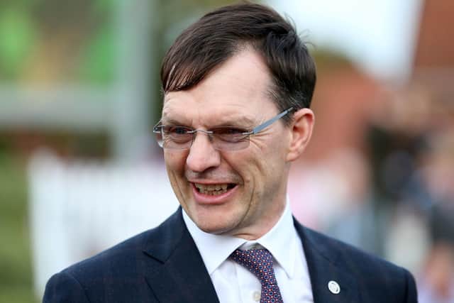 Love's trainer Aidan O'Brien. Picture: Nigel French/PA Wire.