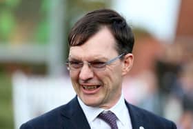 Love's trainer Aidan O'Brien. Picture: Nigel French/PA Wire.