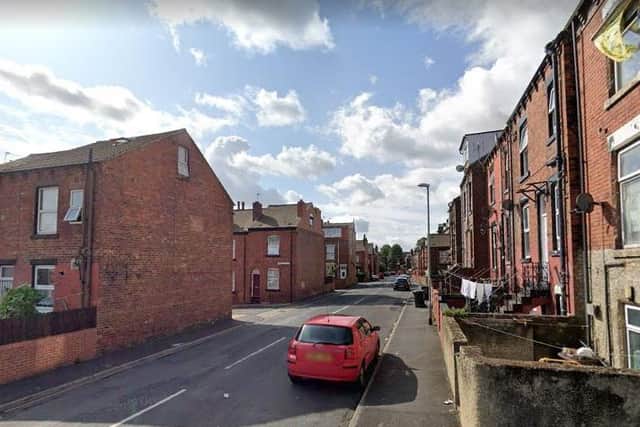 Rowland Terrace, Beeston, where some of the alleged offences are said to have taken place at a mosque which no longer exists (photo: Google).