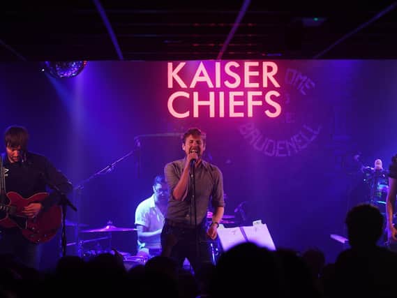 The Kaiser Chiefs playing a gig at the Brudenell Social Club in Leeds. Picture: Jonathan Gawthorpe.