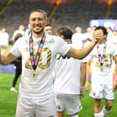 FINE SEASON: For Leeds United defender Luke Ayling, who has now been named the Championship's PFA Bristol Street Motors Fans’ Player of the Year for 2019/20. Photo by Michael Regan/Getty Images.