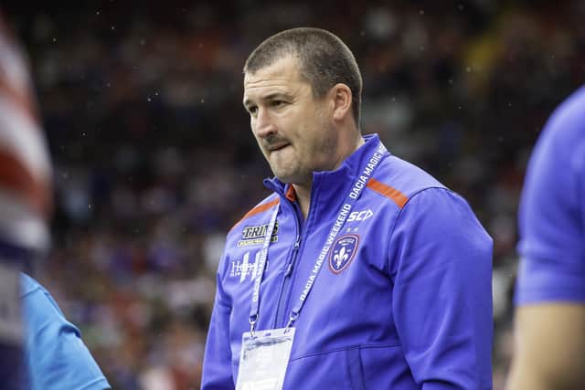 Wakefield Trinity coach, Chris Chester. Picrture: Allan McKenzie/SWpix.com.