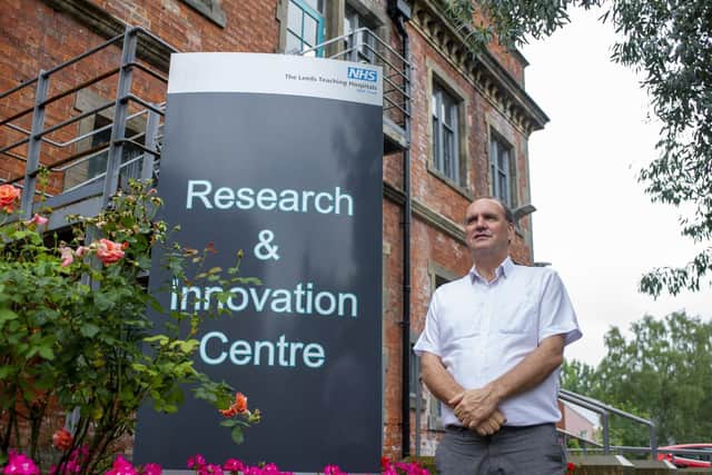 Professor Alistair Hall, clinical director of Yorkshire and Humber's Clinical Research Network (CRN) and a consultant at Leeds Teaching Hospitals Trust. Picture Tony Johnson