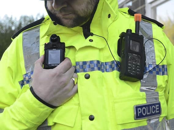 Generic image of a body worn camera used by police officers