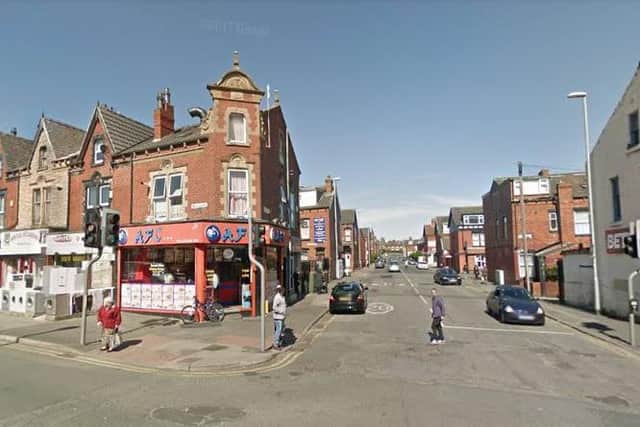 A man has been taken to hospital after being stabbed on Harehills Lane