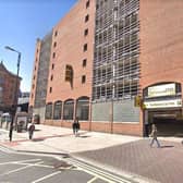 Police were called to the multi-storey NCP car park on New York Street shortly before midday