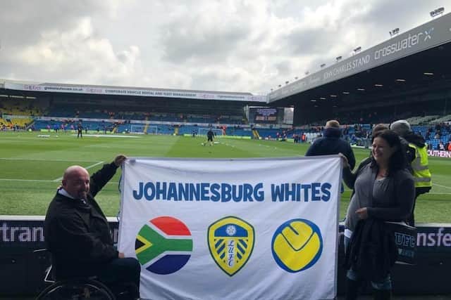 Leeds United's Johannesburg Supporters Club at Elland Road.