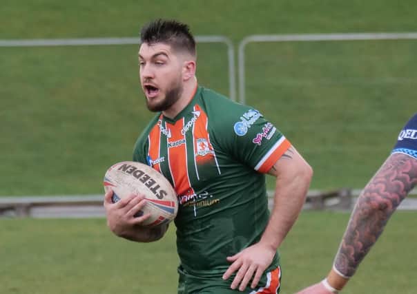 Hunslet captain Duane Straugheir has penned a new one year at the South Leeds Stadium. Picture: Hunslet RLFC.