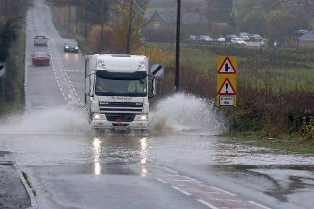Heavy rain has been forecast in Leeds from Tuesday