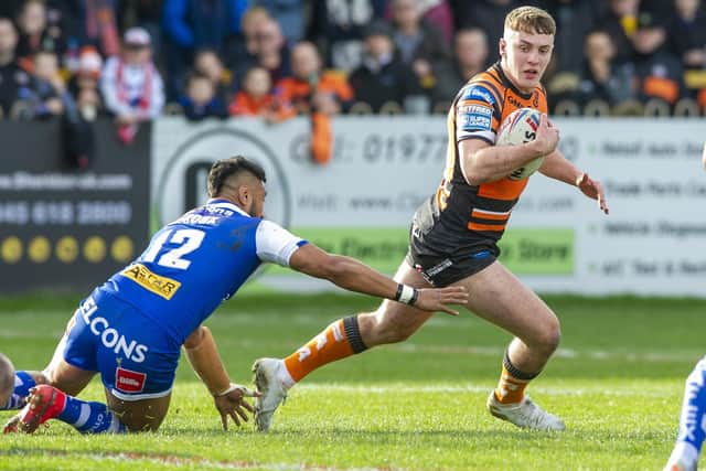 Jake Trueman could return for Tigers this weekend. Picture by Tony Johnson.