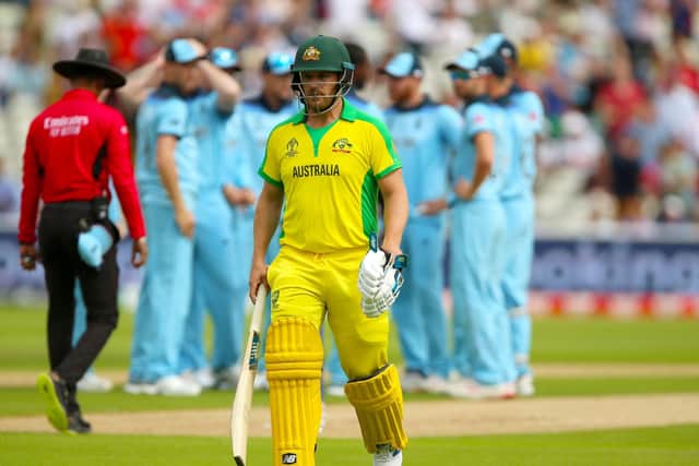INTO BATTLE; Australia's limited overs' captain, Aaron Finch. Picture: Nigel French/PA