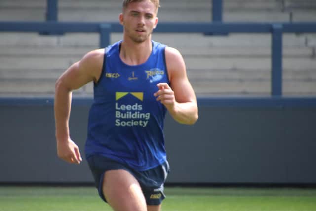 Jack Walker is back in training, but not the 21-man squad. Picture by Phil Daly.