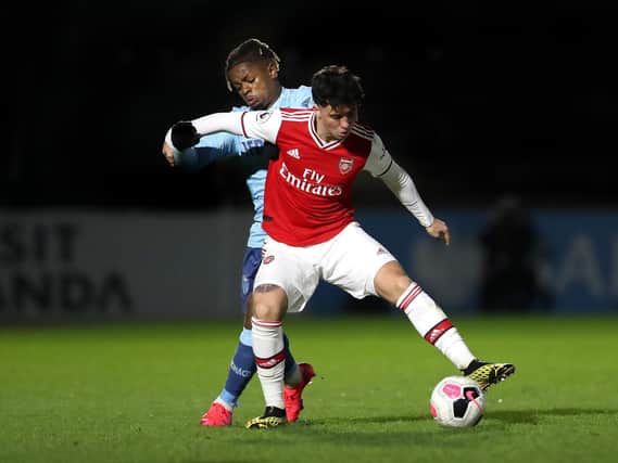 YOUTH INTERNATIONAL - Sam Greenwood has joined Leeds United from Arsenal and signed a three-year deal. Pic: Getty