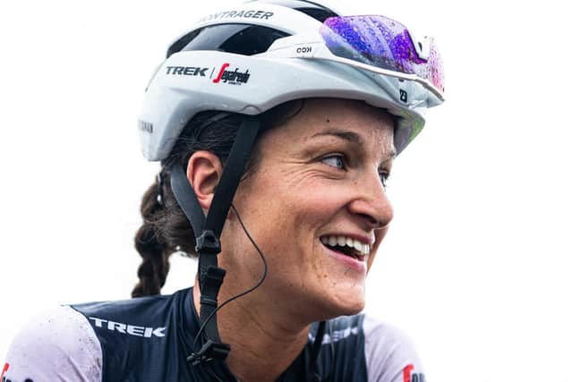 WINNING FEELING: For Otley's Lizzie Deignan of Trek Segafredo. Picture: Alex Whitehead\SWpix.com.