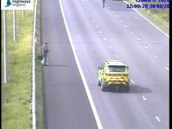 The farmer on the M62