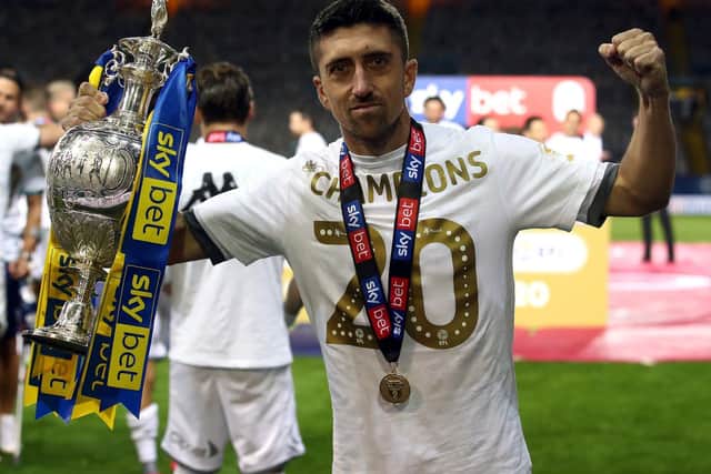 PROMOTION HERO - Pablo Hernandez was hugely influential for Leeds United in their charge to the Championship title and a place in the Premier League. Pic: PA