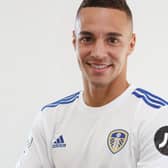 New Leeds United forward Rodrigo. (LUFC)