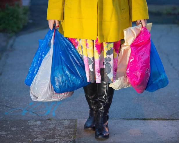 The fee for plastic carrier bags is set to double from April next year.