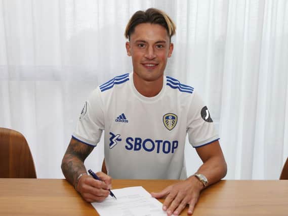 NEW BOY - Robin Koch signed for Leeds on Saturday, trained at Thorp Arch on Sunday and joins up with the Germany squad today. He could face fellow Whites signing Rodrigo this week when Germany take on Spain.