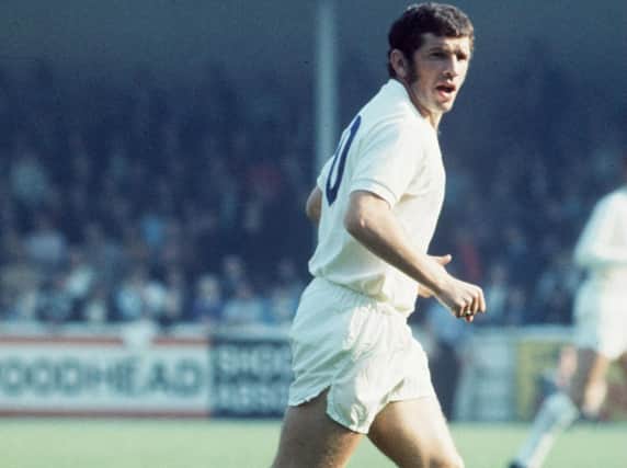 Johnny Giles in action for Leeds United. (Getty)