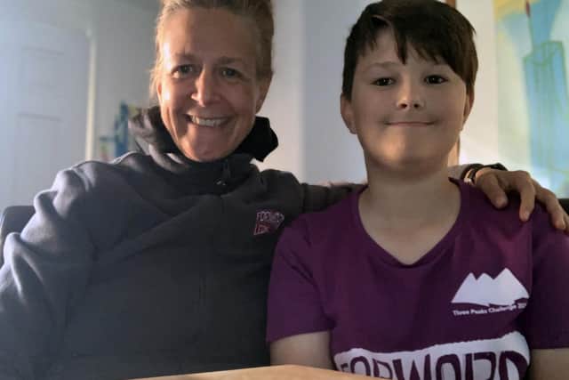 Kathryn Blackburn and her son Zac. Picture: Forward Leeds