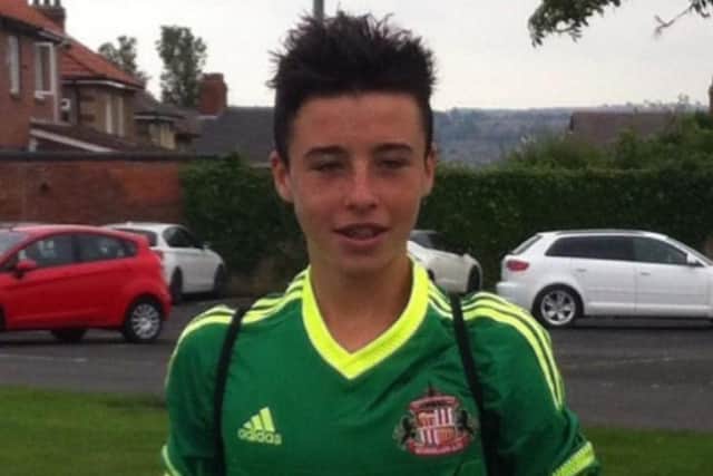 PRECOCIOUS - Sam Greenwood had a tendancy to play up an age group with Sunderland in their academy system