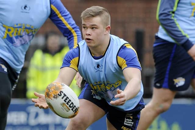 Featherstone Rovers capture, Harvey Whiteley. Picture: Bruce Rollinson/JPIMedia.